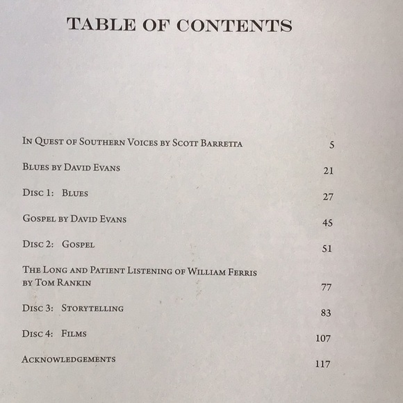 Voices of Mississippi, Book and CDs - Picture 9 of 14